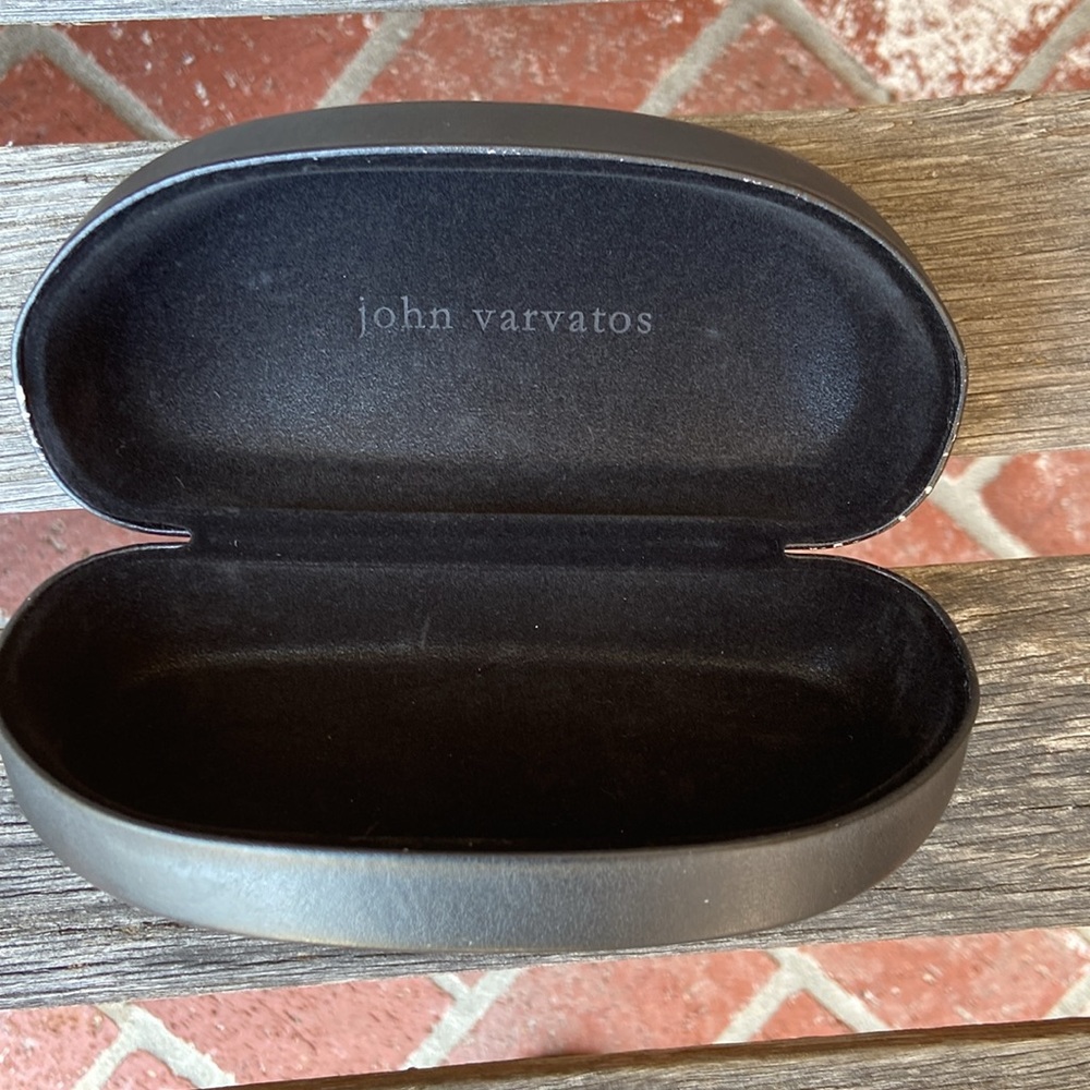 John Varvatos eyeglass case